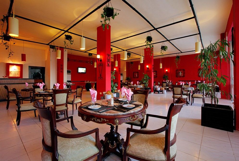 Golden 5 Sapphire Suites Hotel Hurghada Bagian luar foto