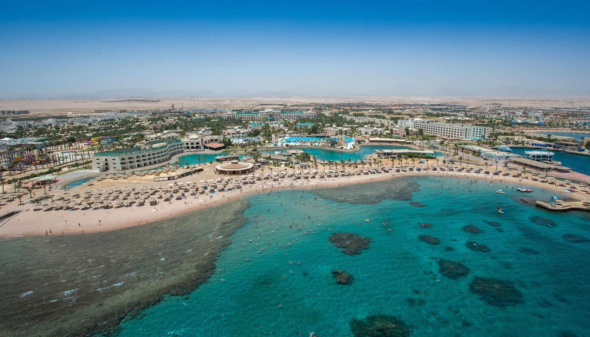 Golden 5 Sapphire Suites Hotel Hurghada Bagian luar foto