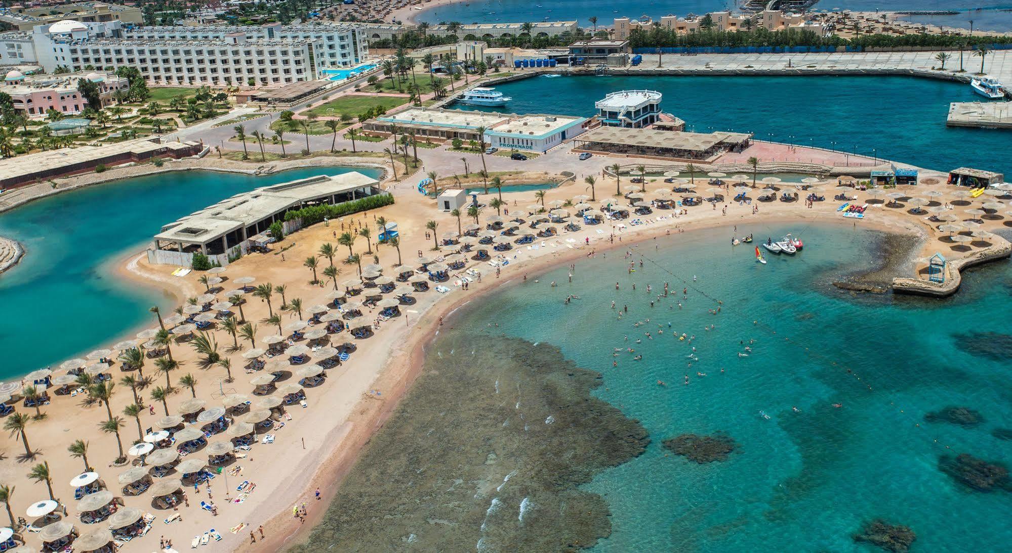 Golden 5 Sapphire Suites Hotel Hurghada Bagian luar foto